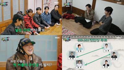 《Good Day》G-Dragon与88Line韩剧男神好感度投票结果公开！GD获2票成最大赢家