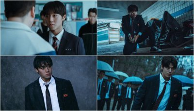 朴志训‘黑化’回归！《弱小英雄2》角色剧照公开，校园暴力暗战谁将幸存？